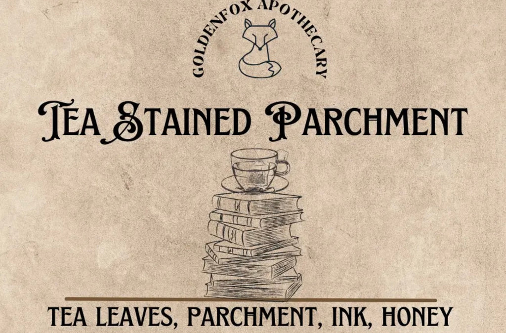 Golden Fox Incense - Tea Stained Parchment