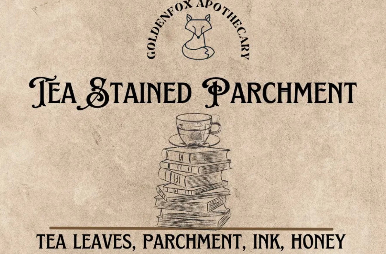 Golden Fox Incense - Tea Stained Parchment