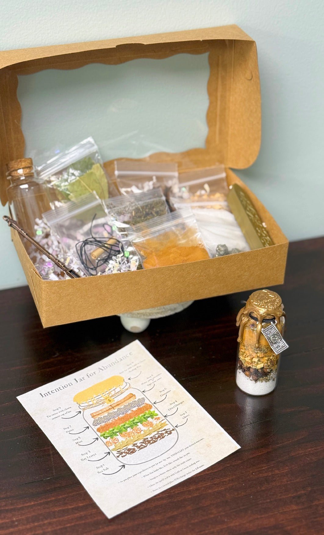 Abundance Intention Jar Kit