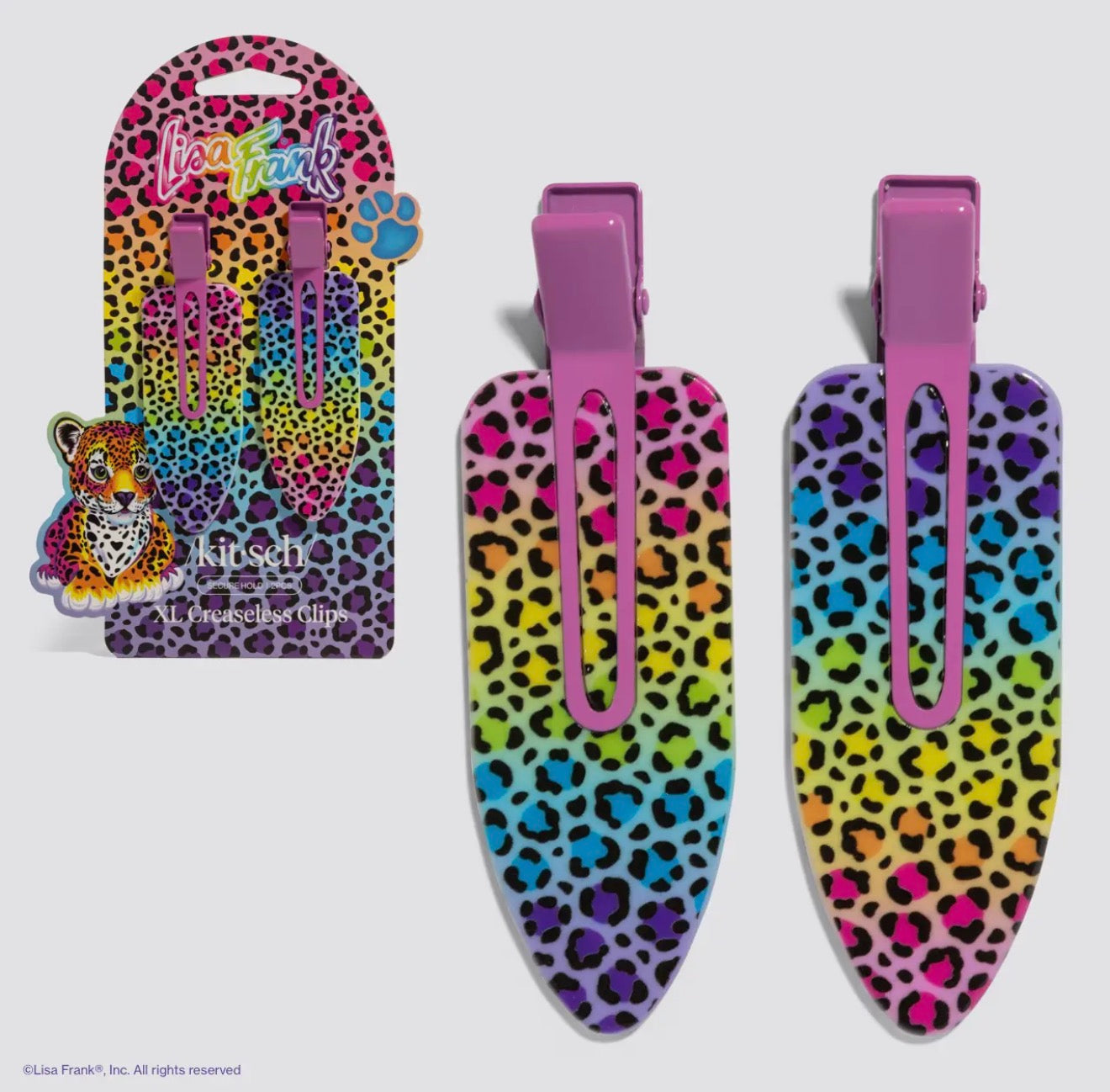 Kitsch XL X Lisa Franks Creaseless Clips