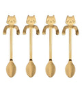 Long Hanging Tea Spoon - Cat