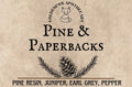 Golden Fox Incense - Pine & Paperbacks