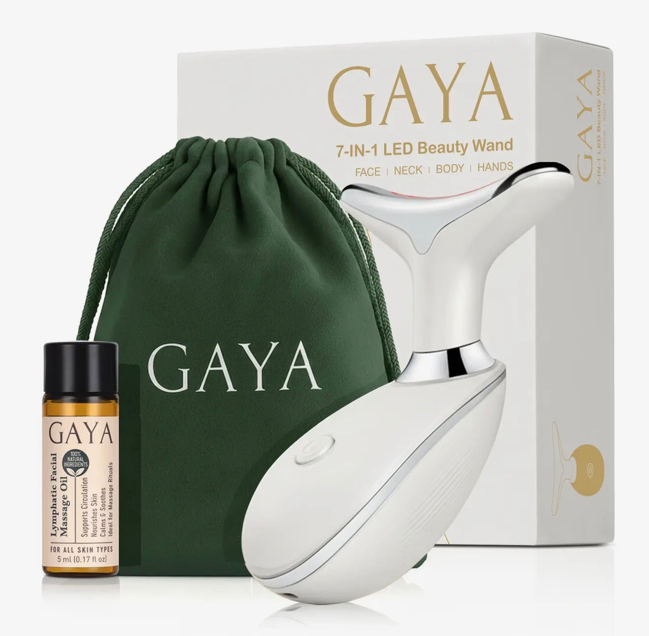 GAYA Red Light Therapy Beauty Wand
