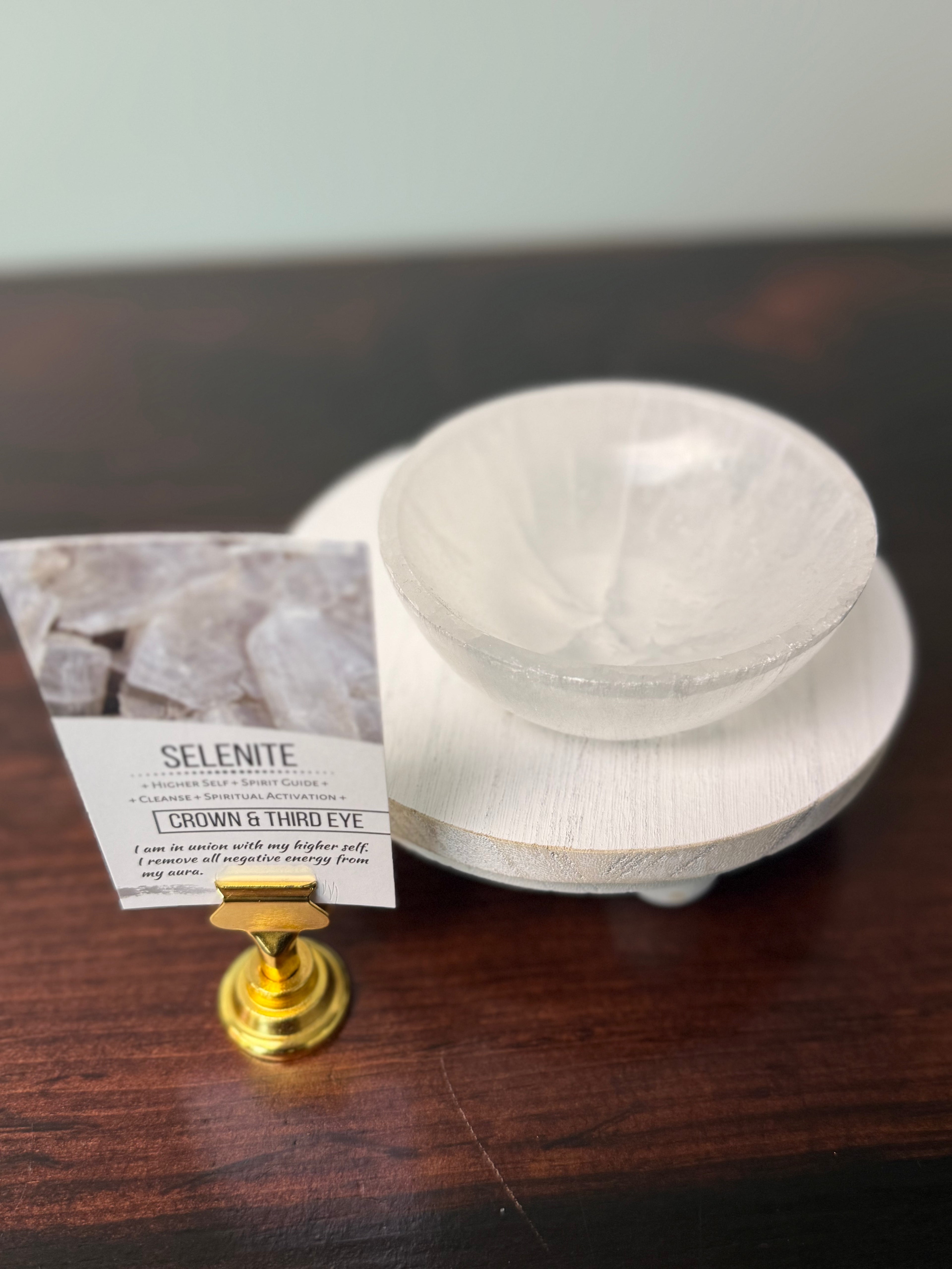 Selenite Bowl