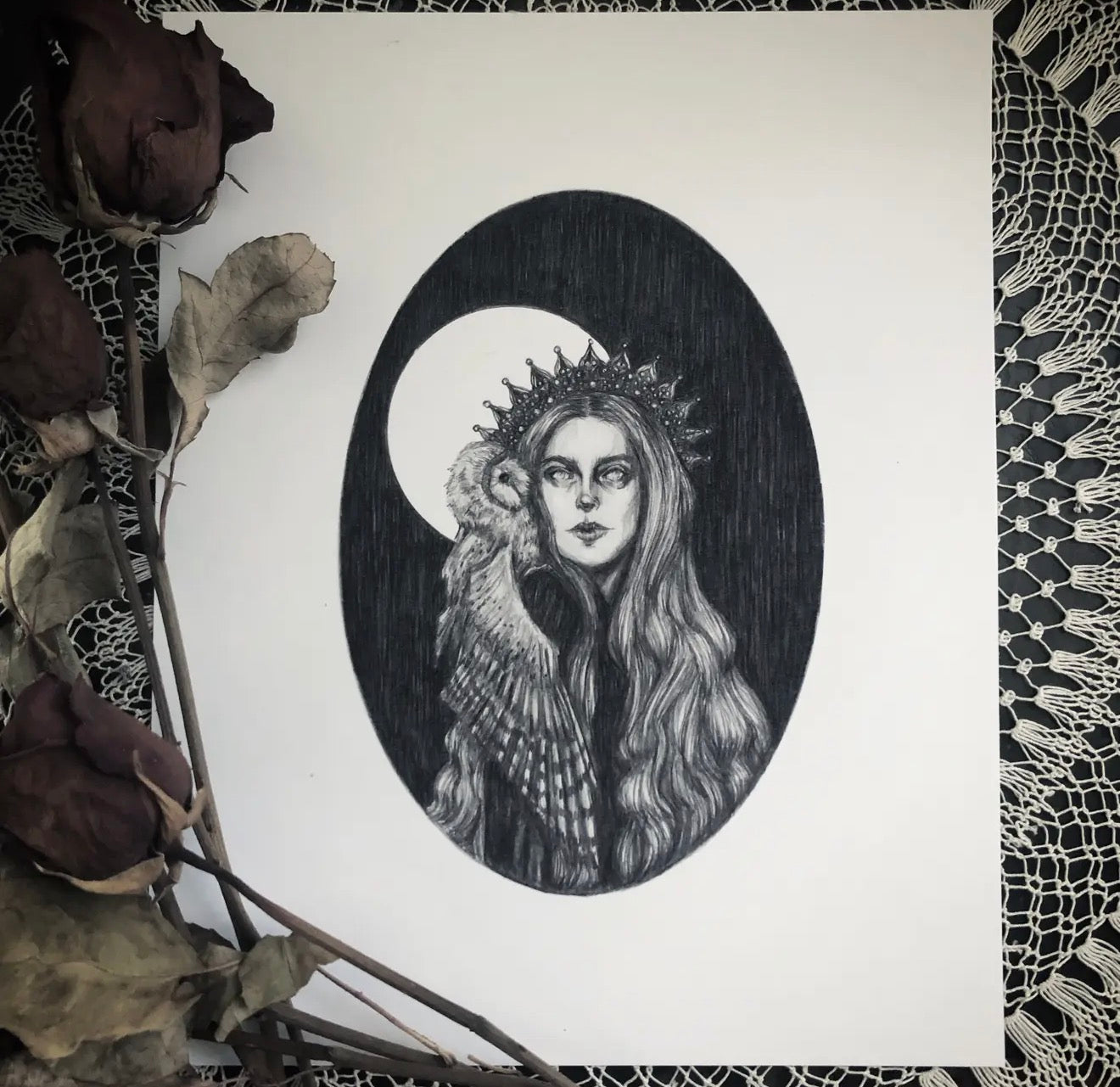 The Visitor - Fine Art Print 5x7”
