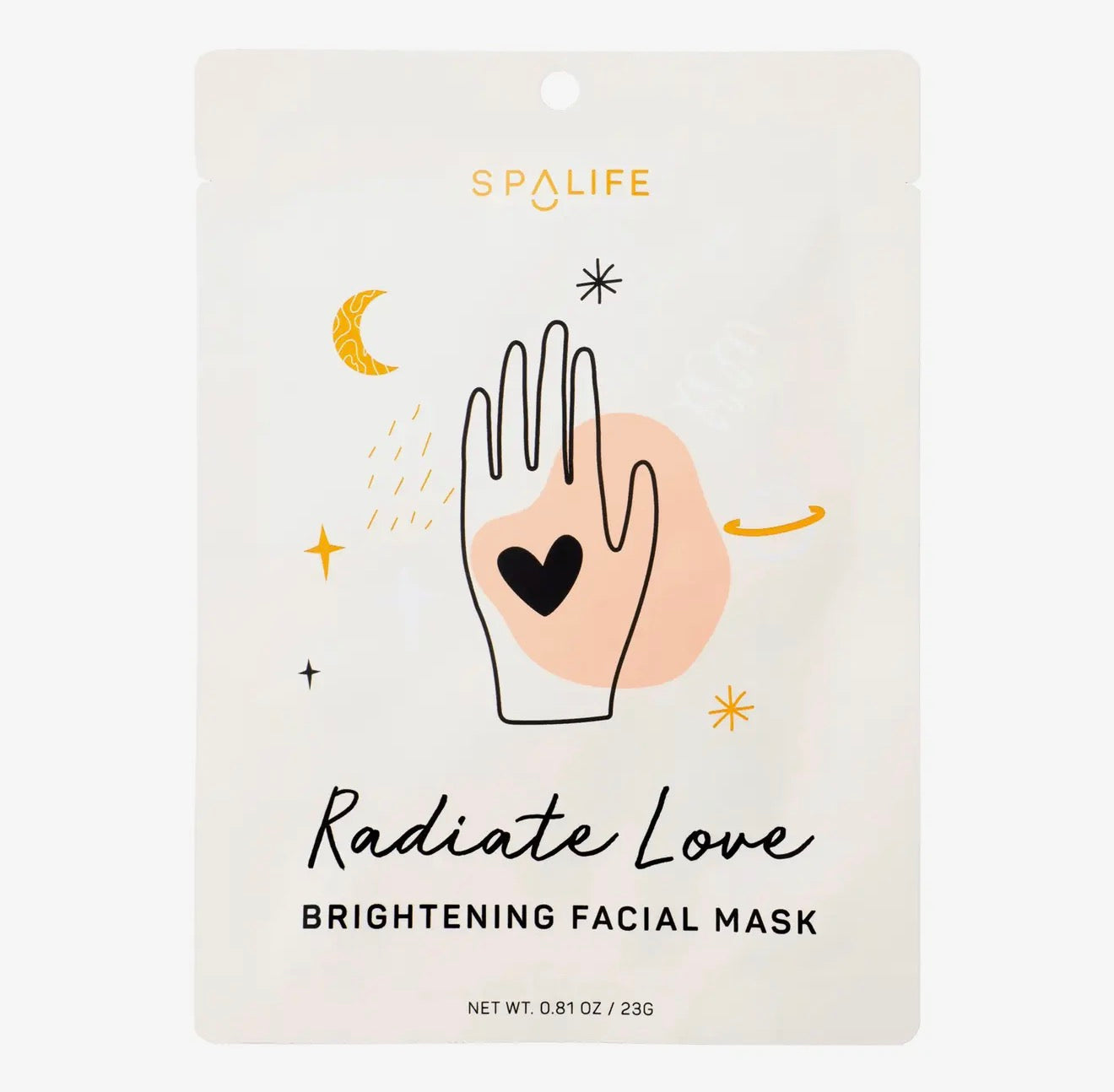 Radiate Love: brightening facial mask