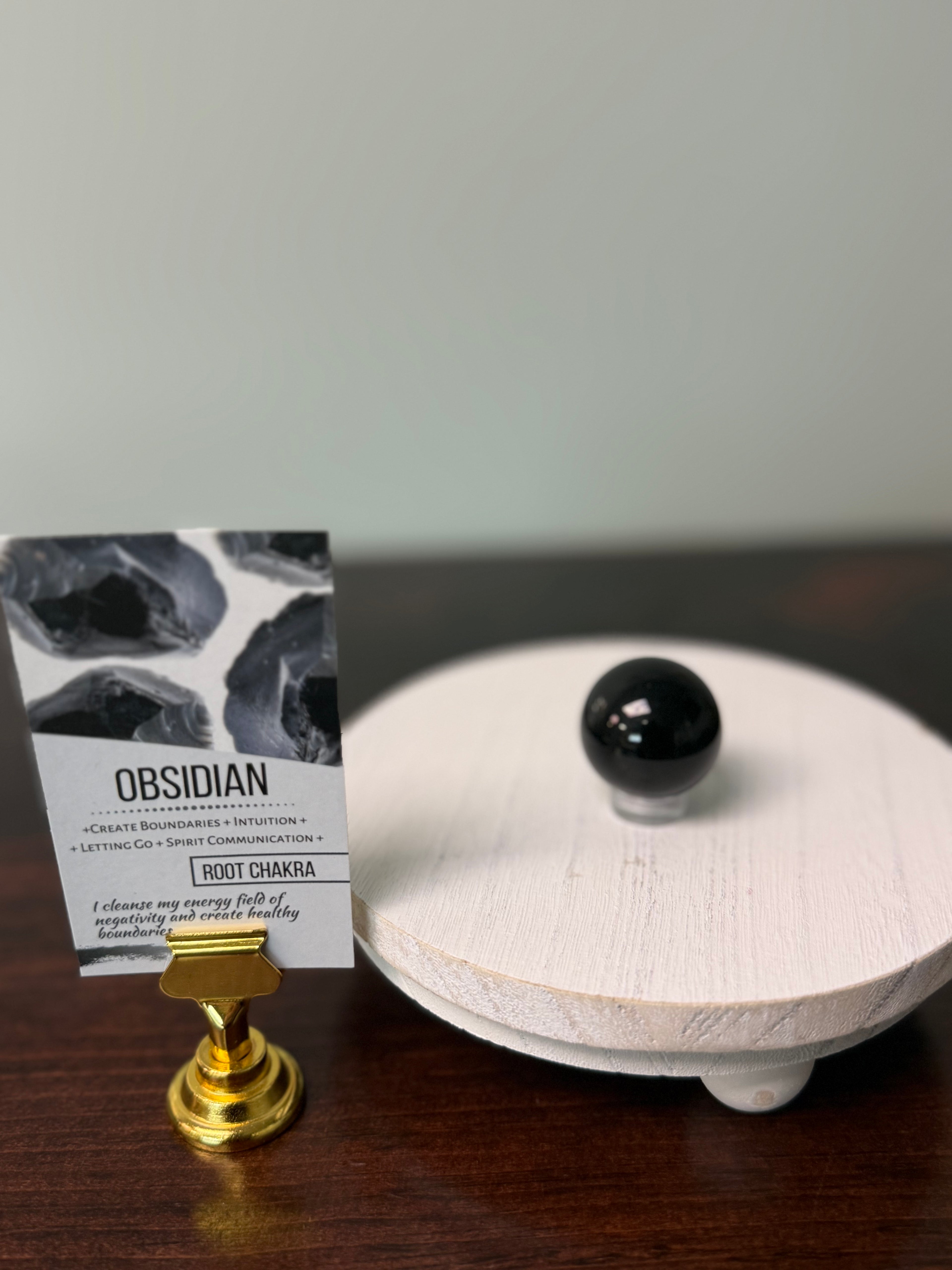 Obsidian 1.5” Sphere