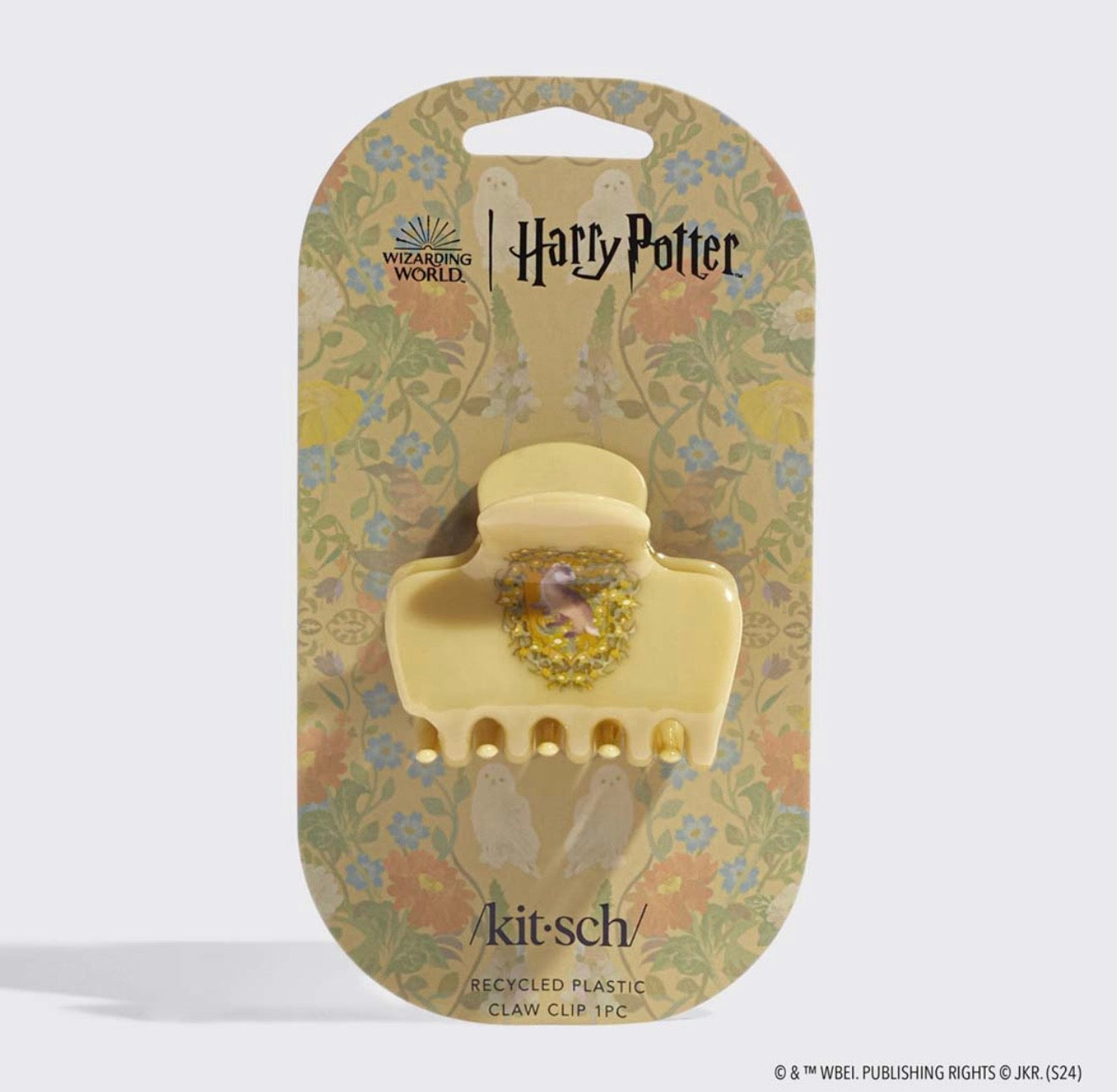 Kitsch X Harry Potter Claw Clip - Hufflepuff