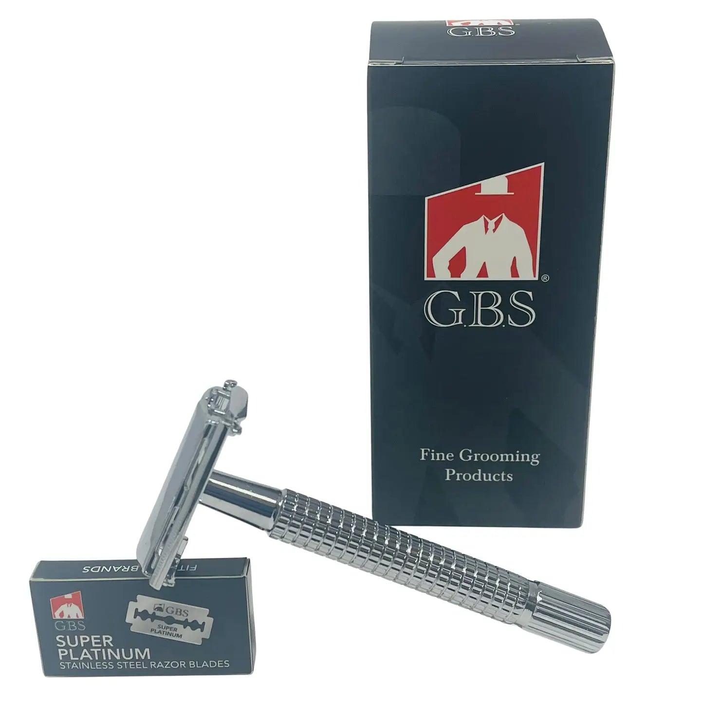 Gbs Butterfly Double Edge (Safety) Razor Stainless + Blades