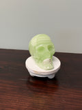 Green Onyx Skull