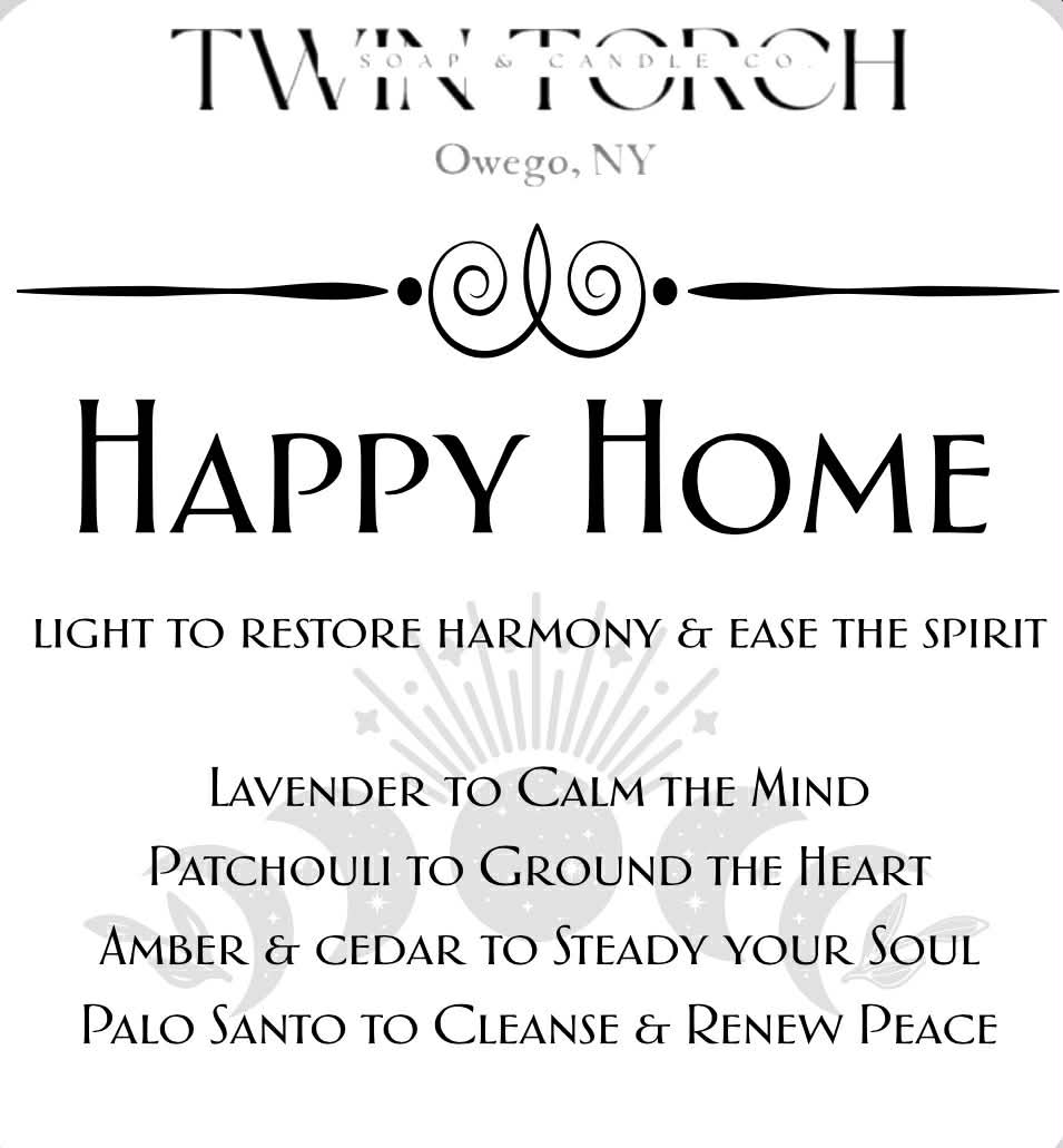 Happy Home Intention Candle - 12 oz