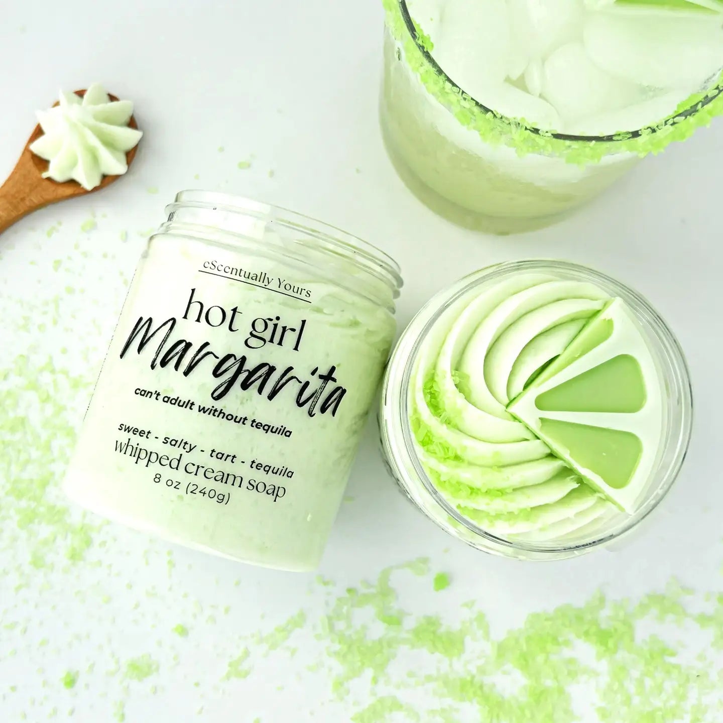Margarita Whipped Soap & Shave Cream Foaming Body Wash 8 oz