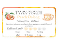 Peach Oolong - Oolong Tea - 2.25oz