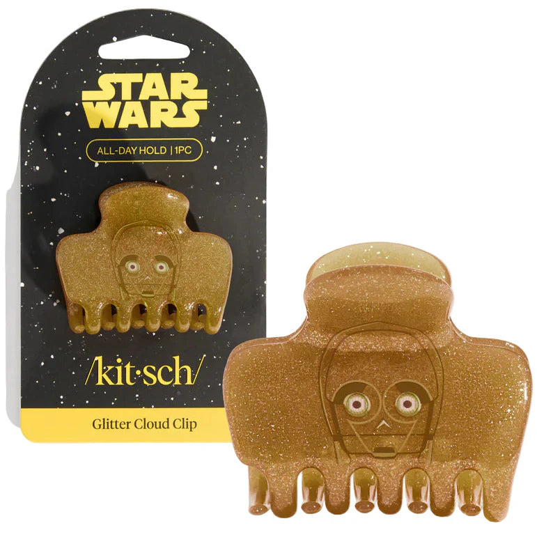 Kitsch & Star Wars Glitter Cloud Clip - C-3PO