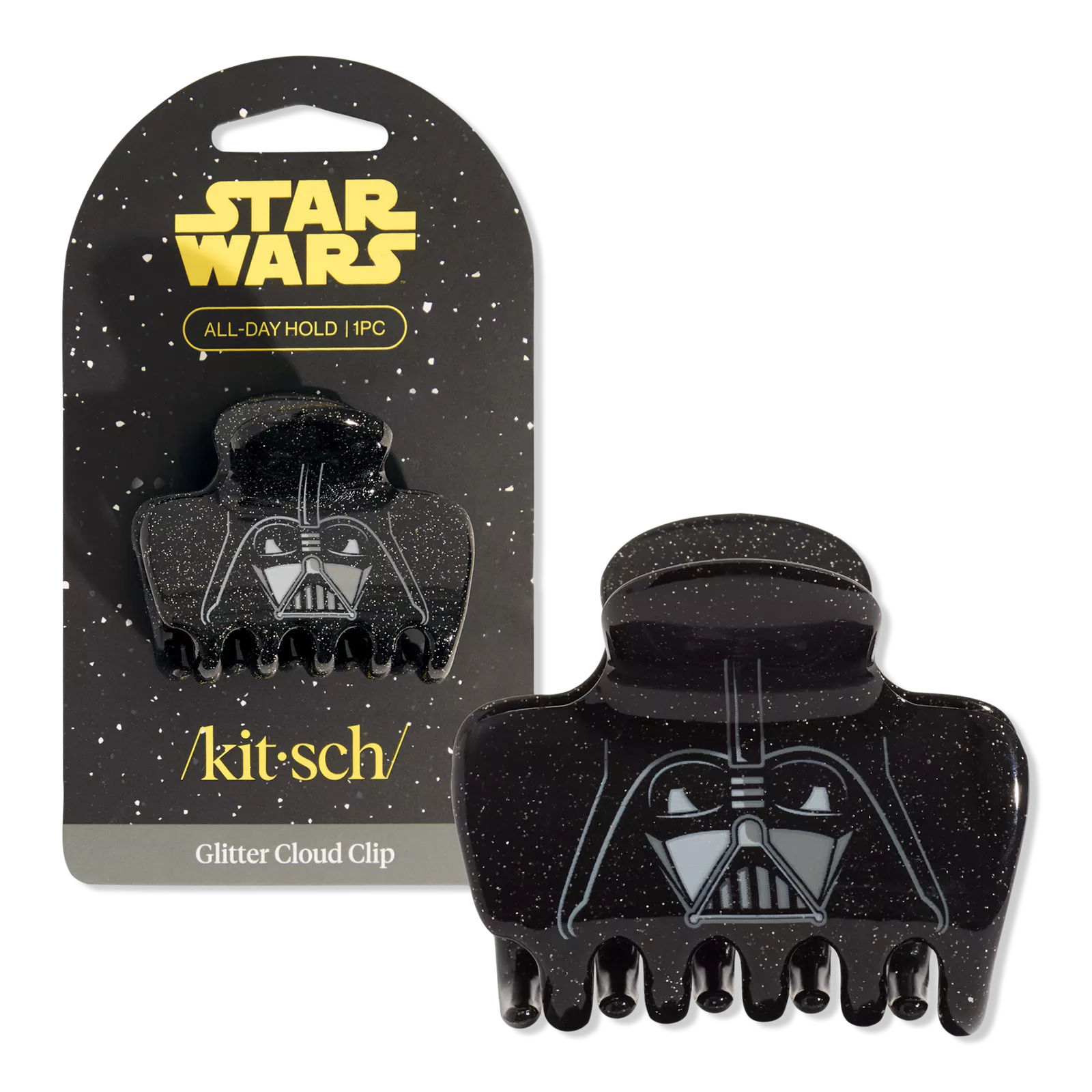 Kitsch & Star Wars Glitter Cloud Clip - Darth Vader