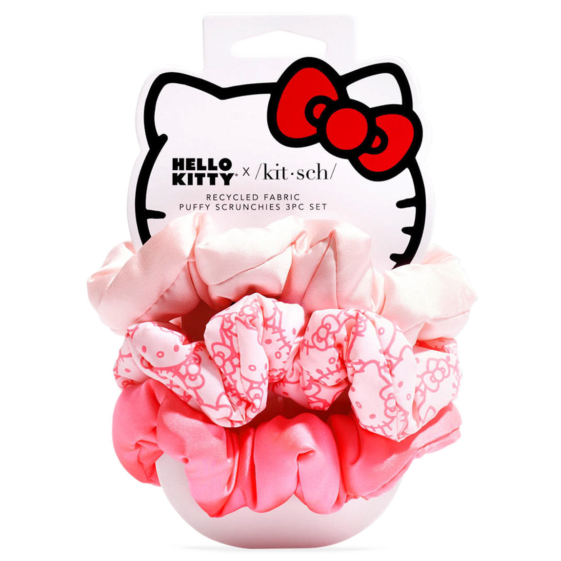 Kitsch X Hello Kitty Puffy Scrunchies