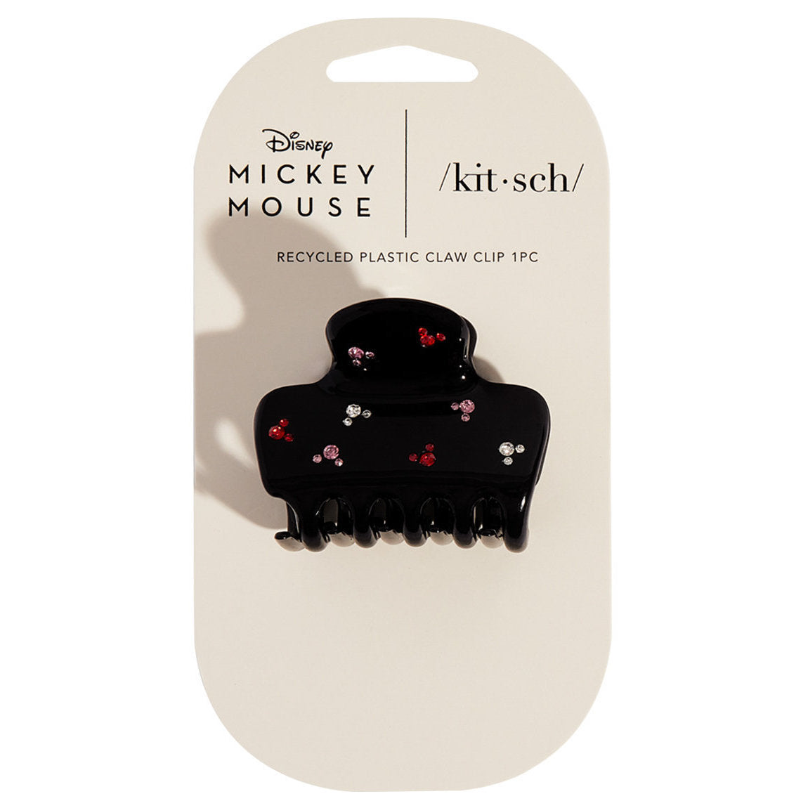 Kitsch & Mickey and Minnie Claw Clip - Black