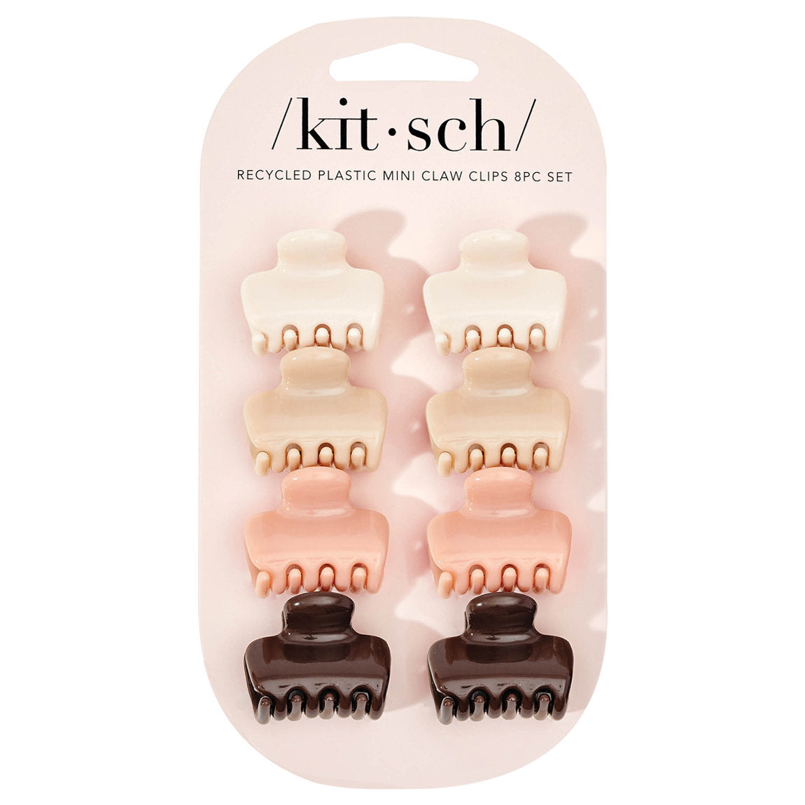 Kitsch Mini Cloud Claw Clip - Rosewood
