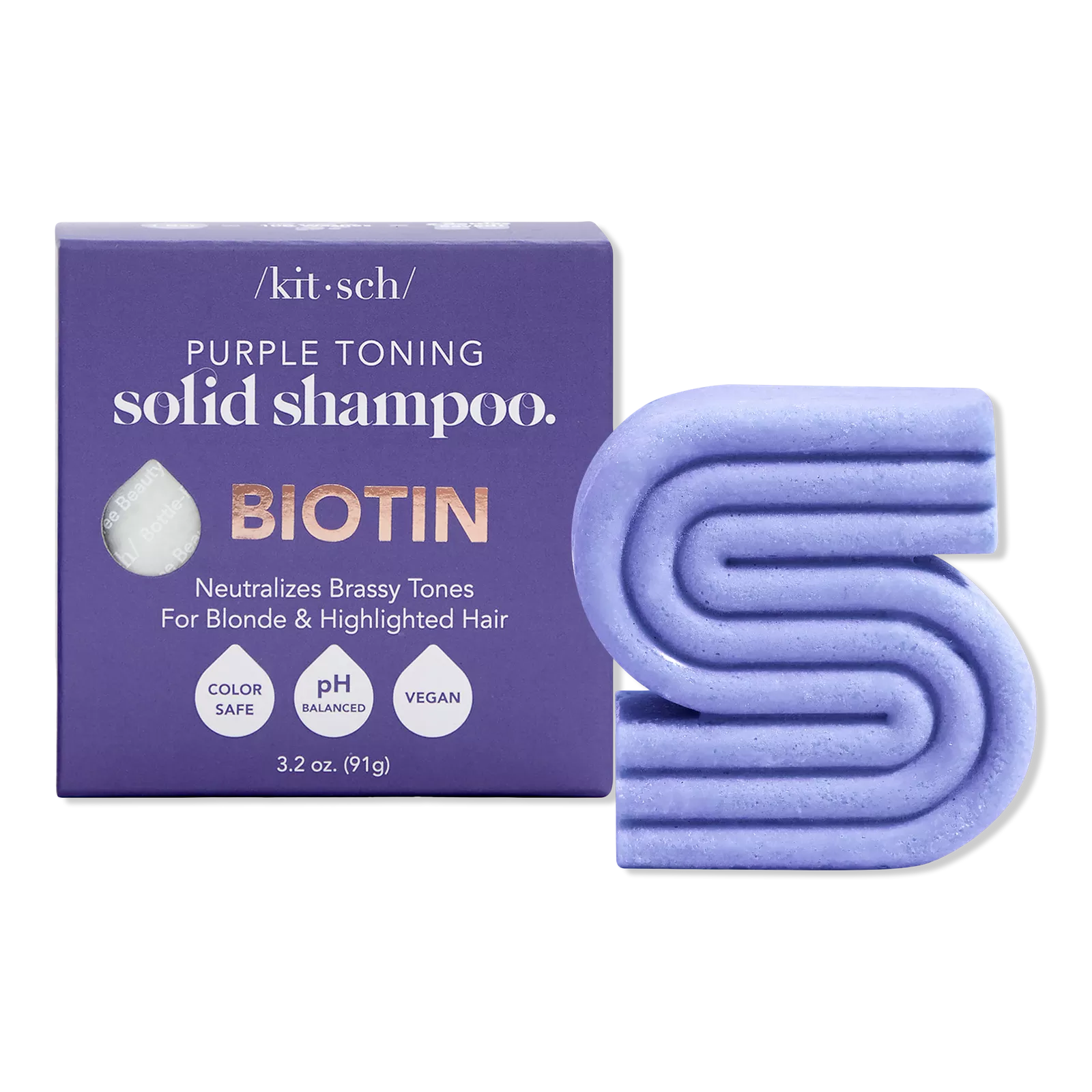 Kitsch Shampoo - Purple Toning Biotin