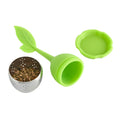 Tea Infuser - Silicone Leaf with Stand