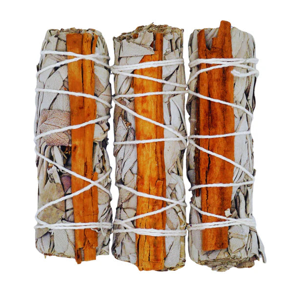Smudge Stick - Cinnamon & White Sage