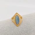 Cat's Eye Stone Ring