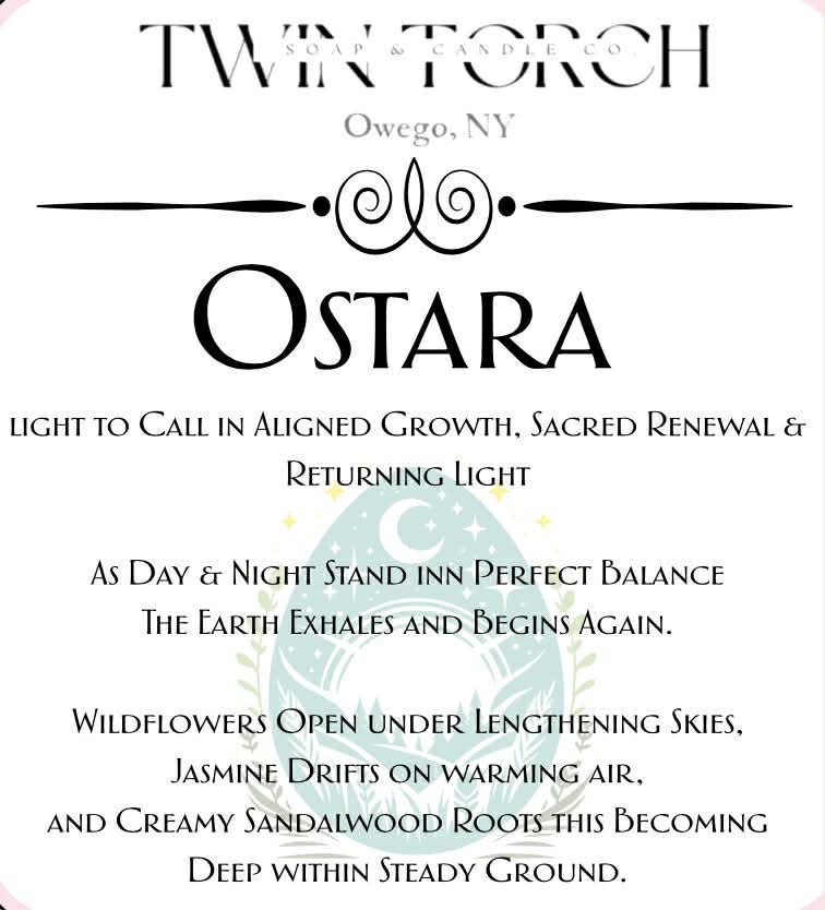 Ostara - Intention Candle 12 oz