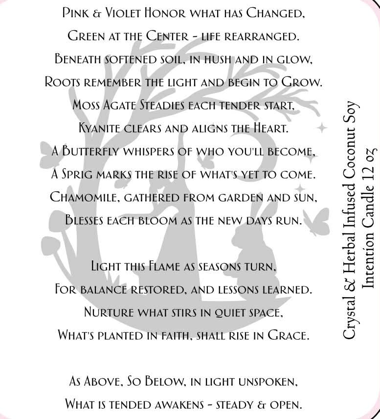 Ostara - Intention Candle 12 oz
