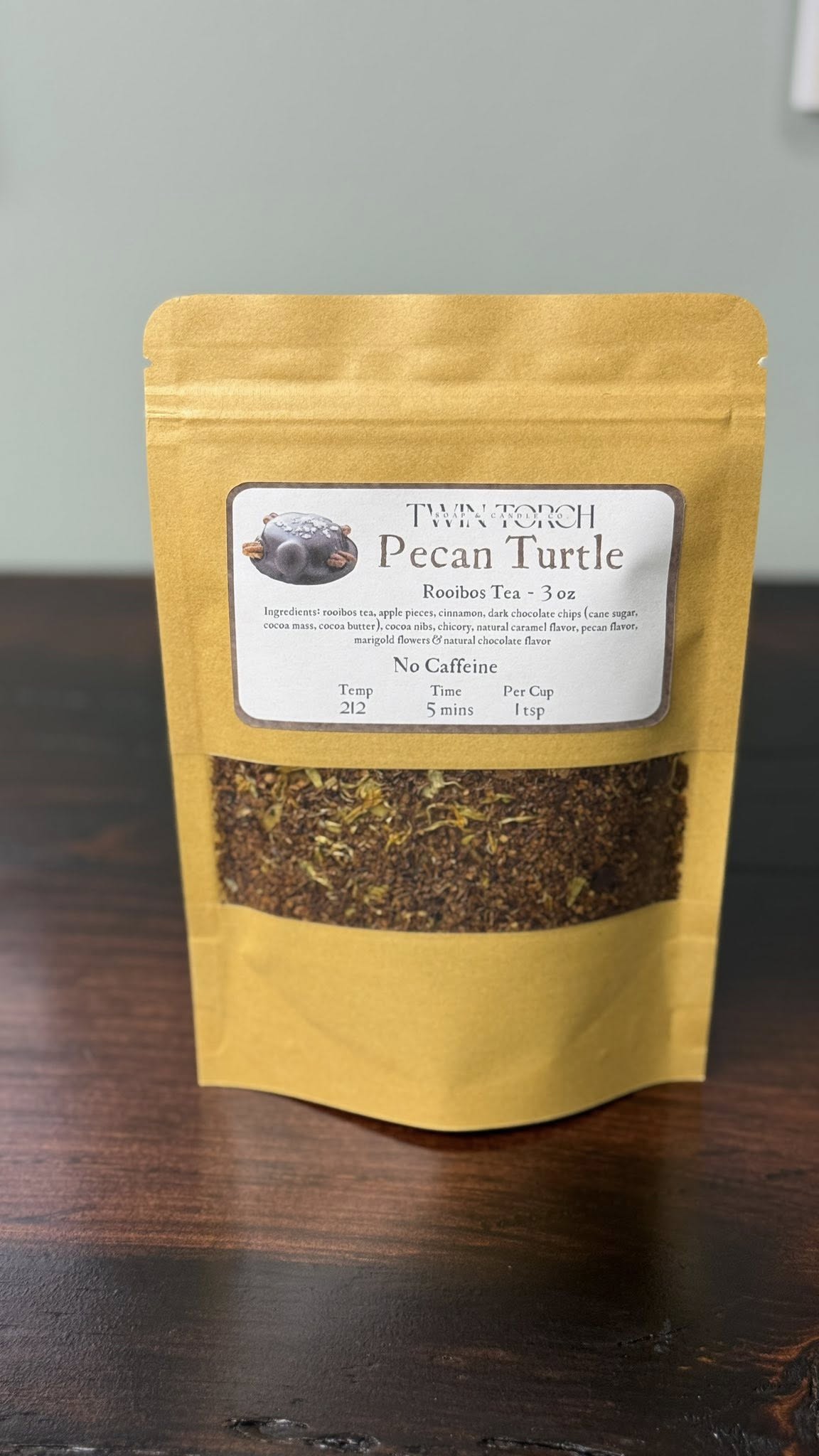 Pecan Turtle - Rooibos Tea - 3oz