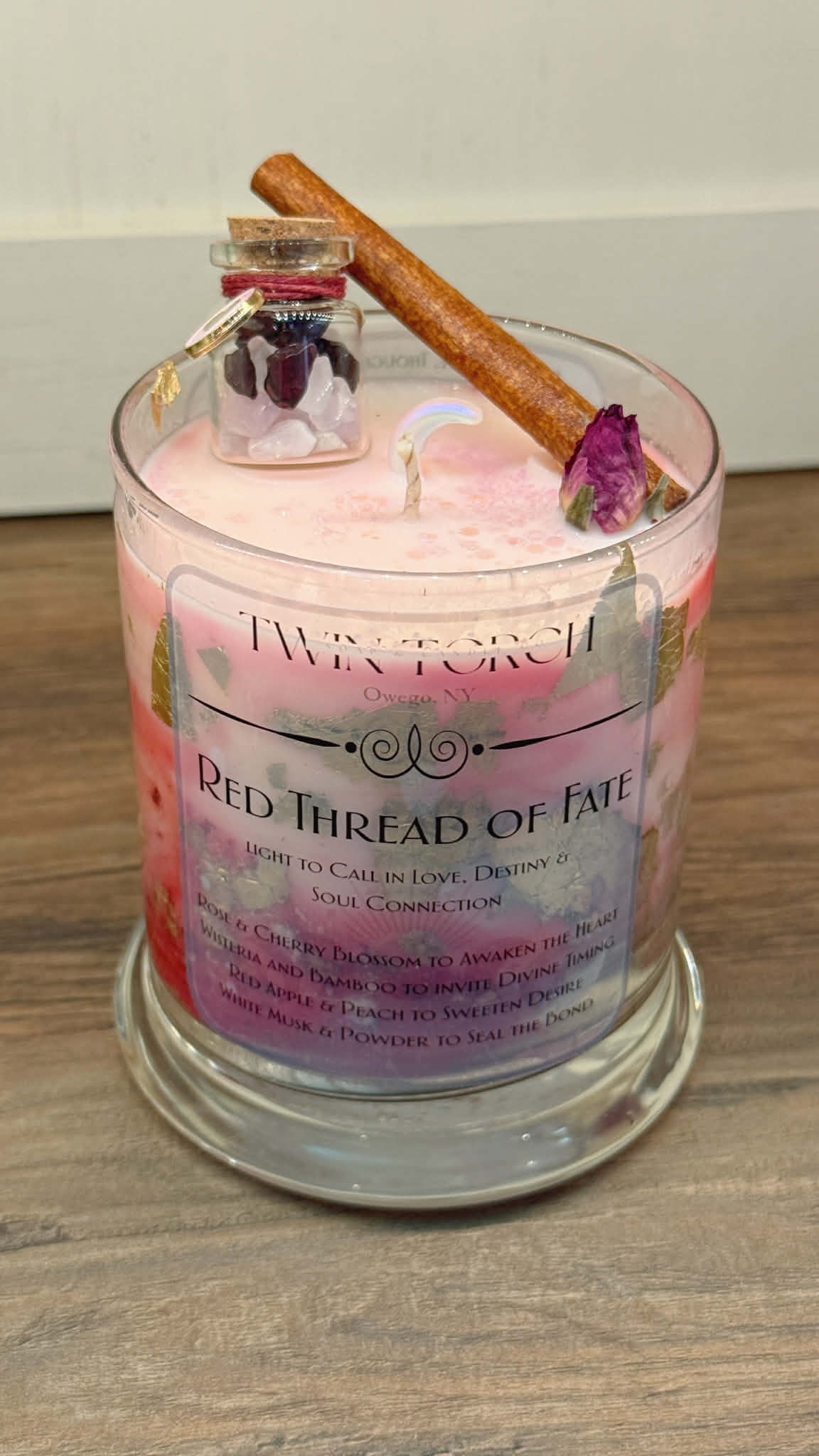 Red Thread of Fate – Intention Candle 12 oz