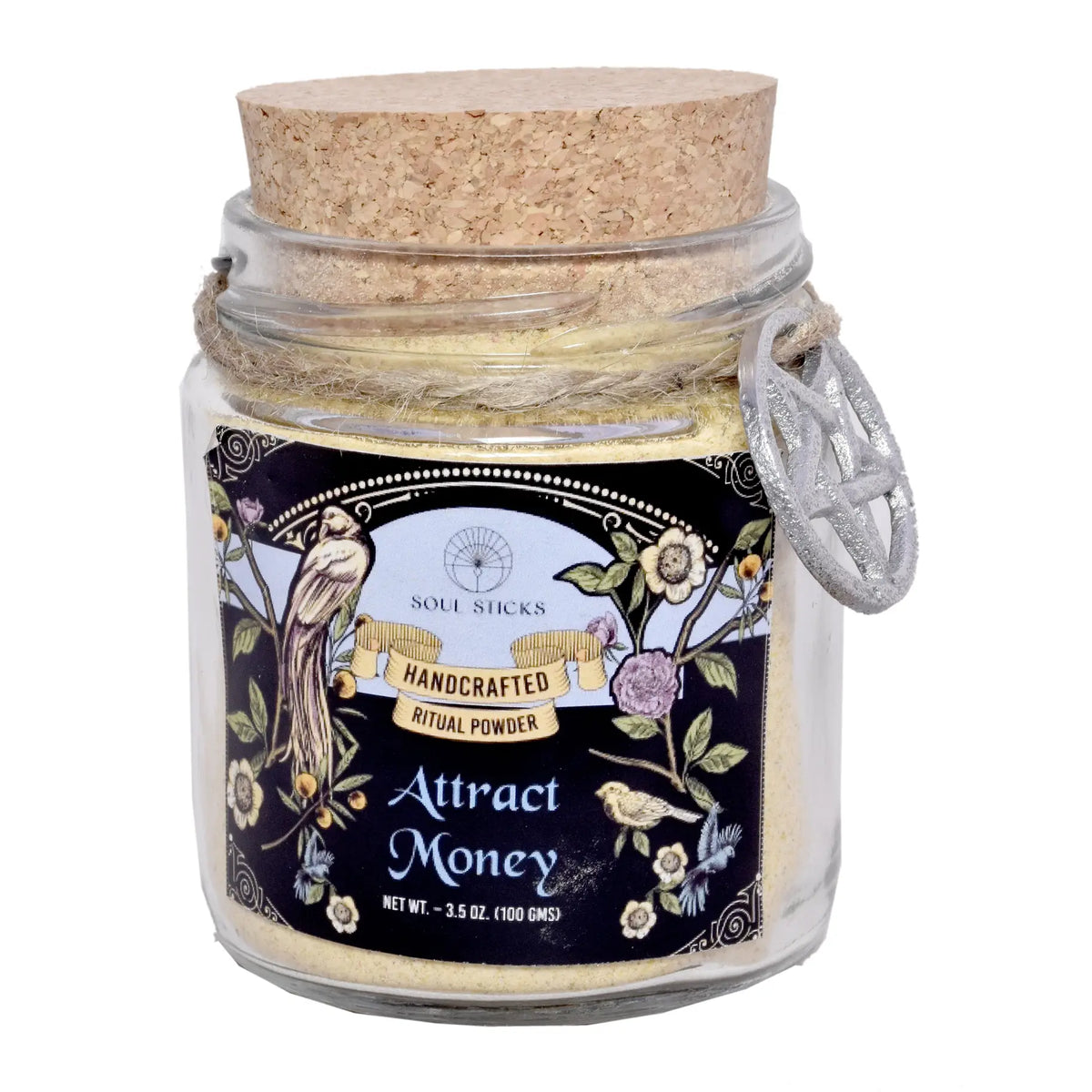 Ritual Spell Powder Jar - Attract Money