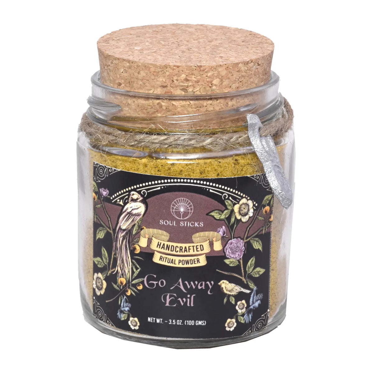 Ritual Spell Powder Jar - Go Away Evil (3.5 oz.)