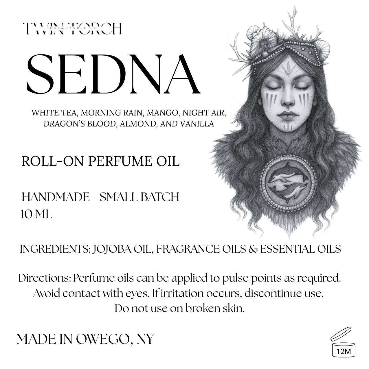 Sedna Roller Ball Perfume Oil 10 mL