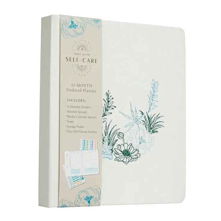 Self-Care 12-Month Undated Planner
