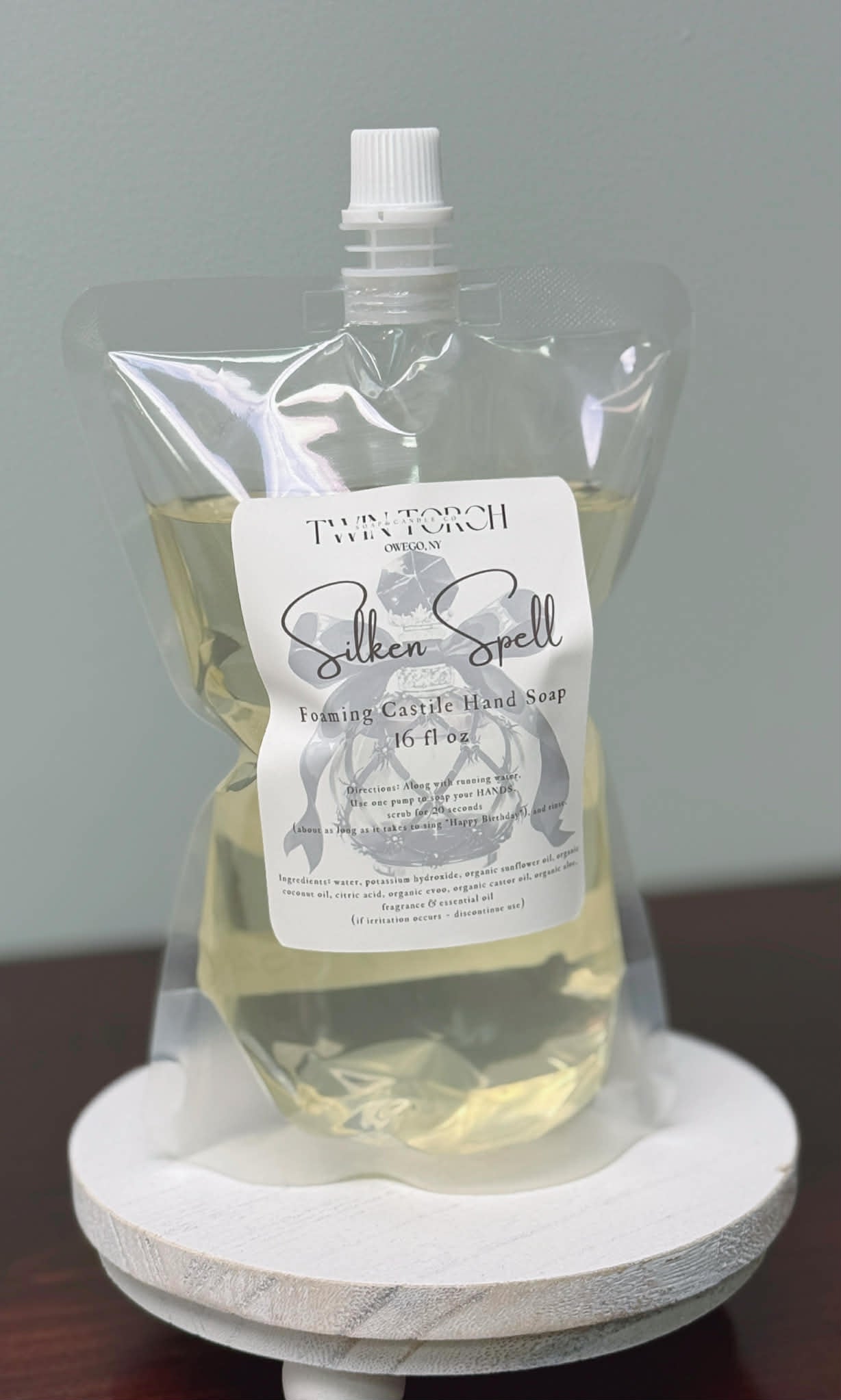 Silken Spell Foaming Castile Hand Soap - 16 Fl Oz REFILL