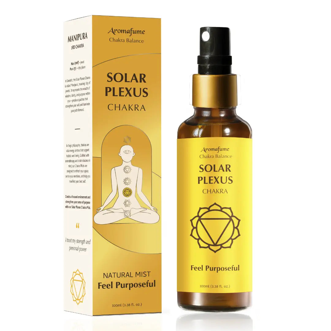 Solar Plexus Chakra Mist | Chakra Spray | Rose & Lemongrass