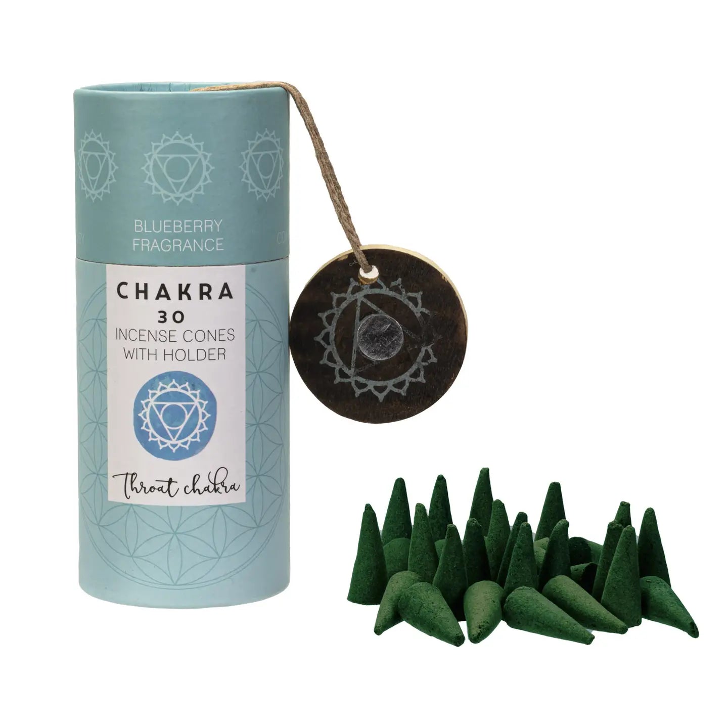 Throat Chakra Incense Cones - 30 Ct.