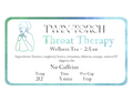 Throat Therapy - Wellness Tea - 2.5oz