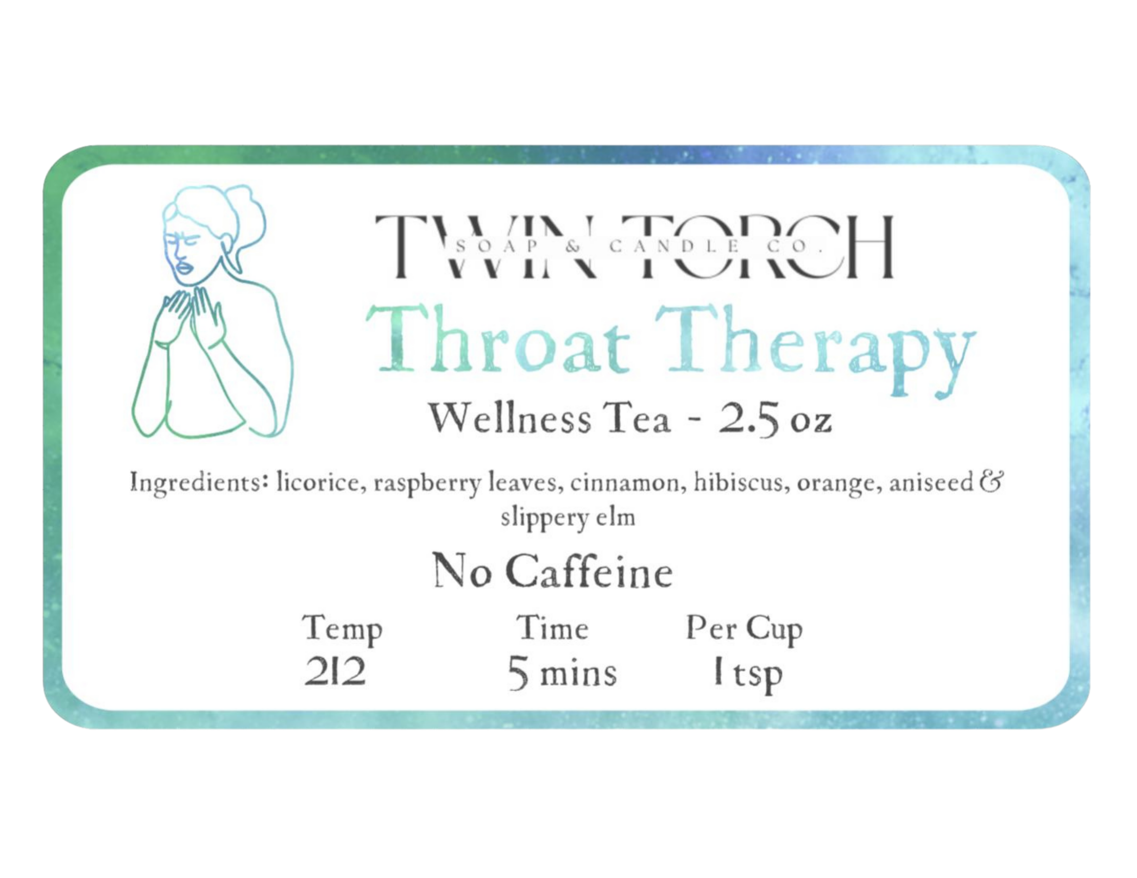 Throat Therapy - Wellness Tea - 2.5oz