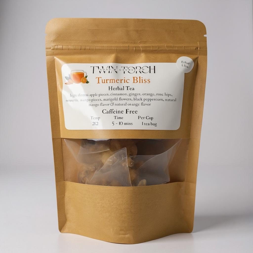 Turmeric Bliss -Herbal Tea - 1.3oz (15 bags)
