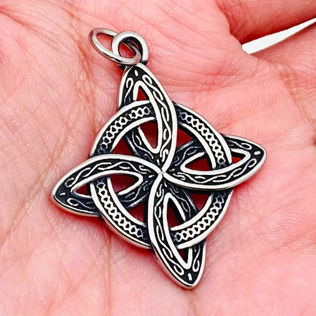 Vintage Viking Celtic Knot Stainless Steel