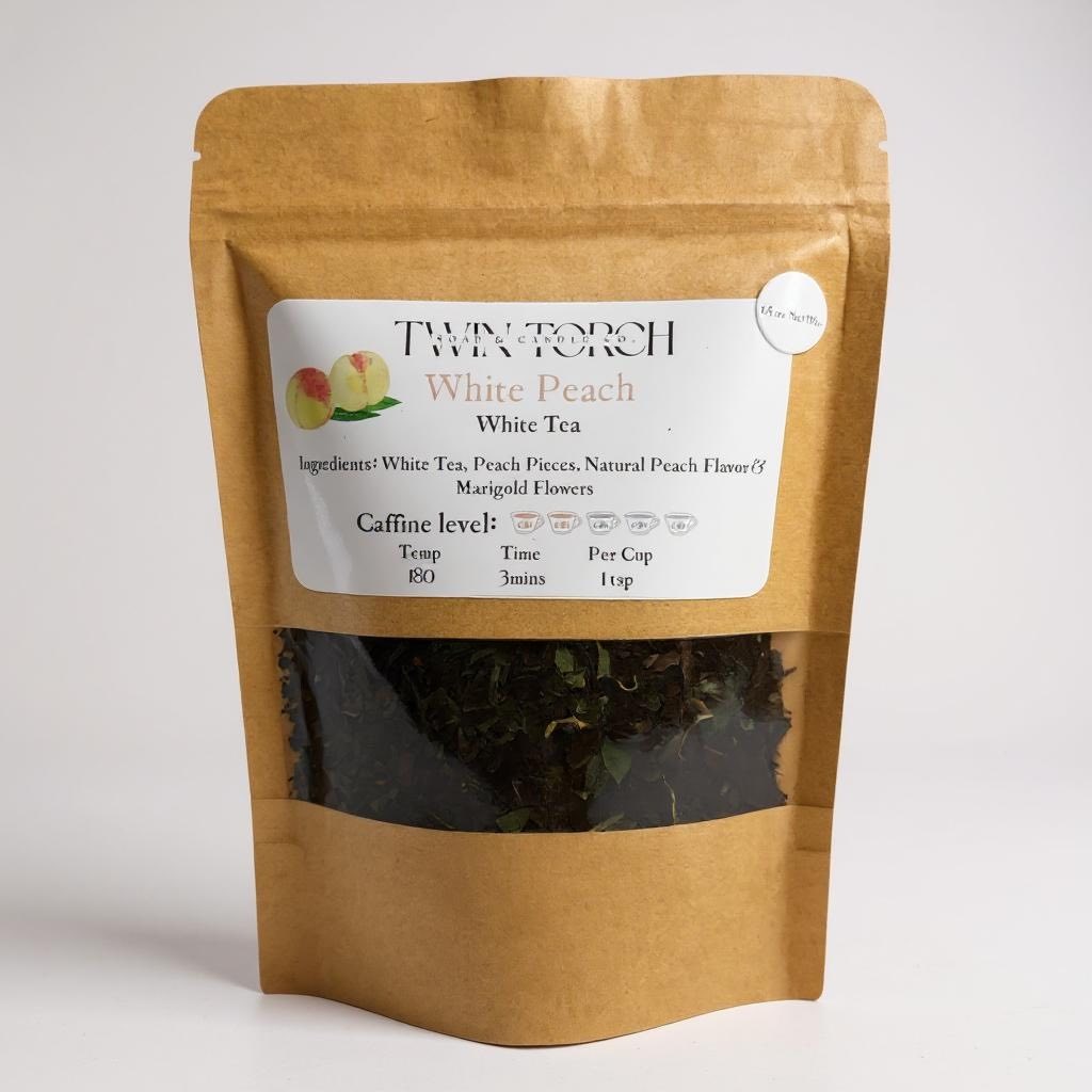 White Peach - White Tea - 1.5oz