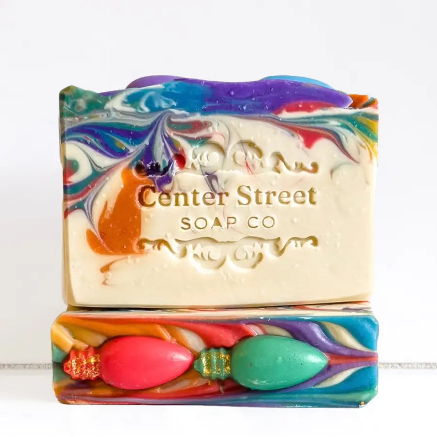 Deck the Halls Christmas Handmade Bar Soap - 4oz