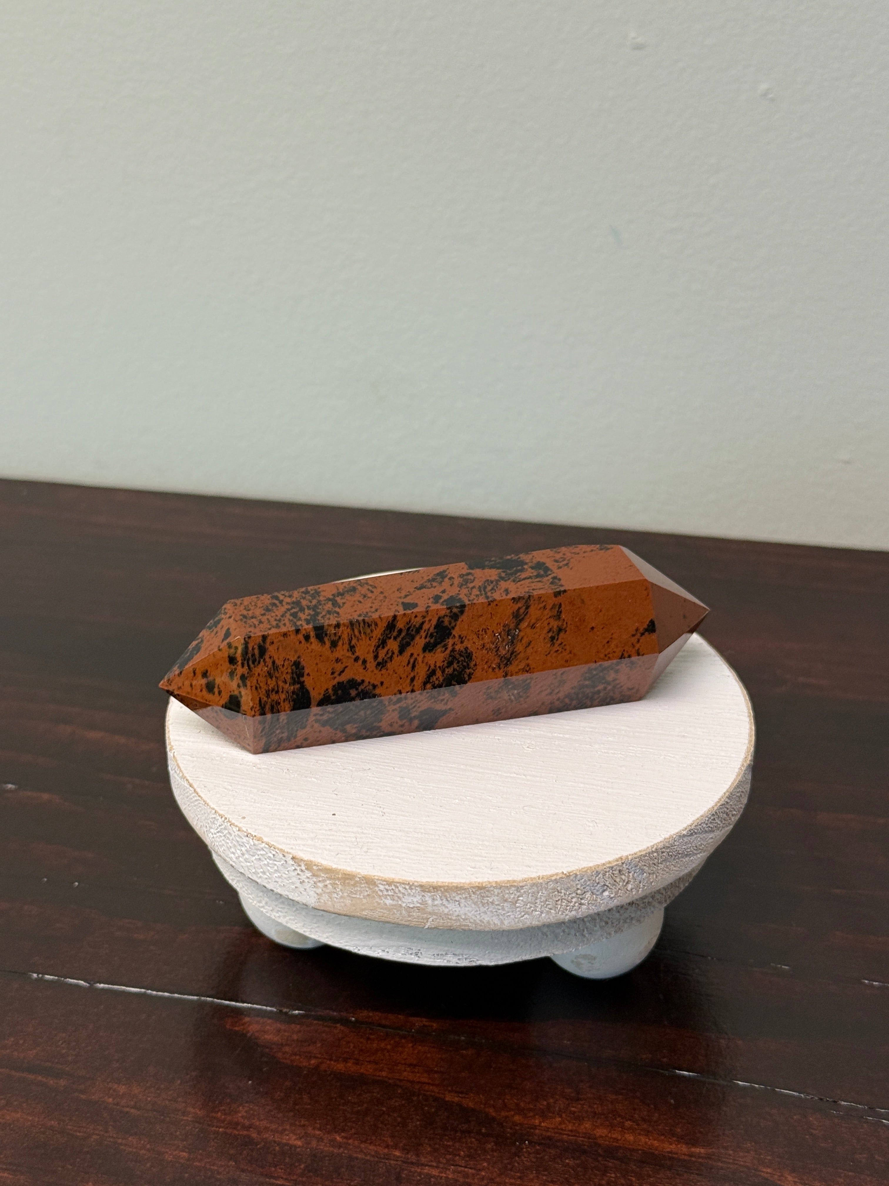Double Terminated Mahogany Obsidian